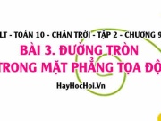 Viết phương trình Đường tròn và phương trình tiếp tuyến...
